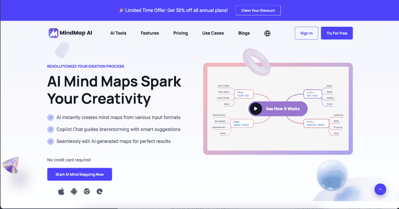 MindMap AI illustration 1 of 4