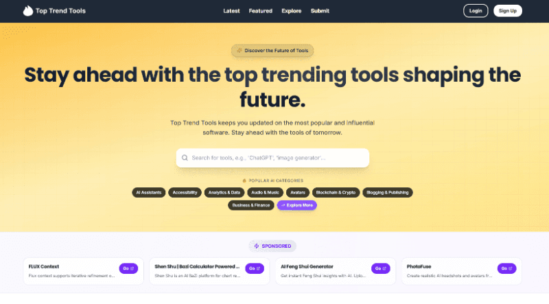 Top Trend Tools illustration 1 of 1