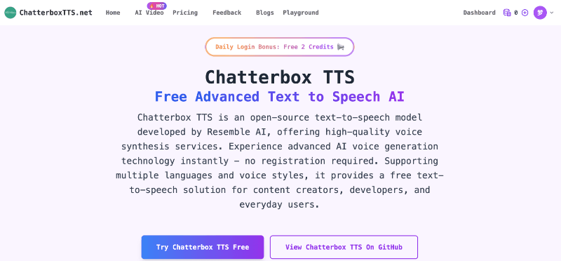 ChatterBoxTTS illustration 1 of 2
