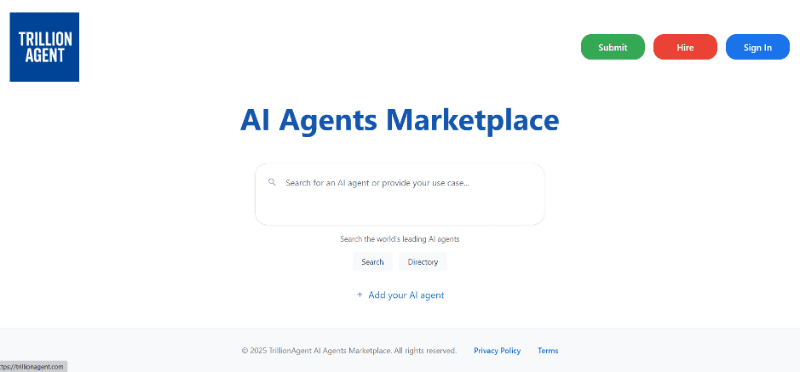 AI Agents Marketplace illustration 1 of 1