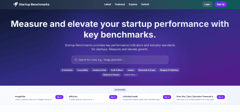 Startup Benchmarks illustration 1 of 1