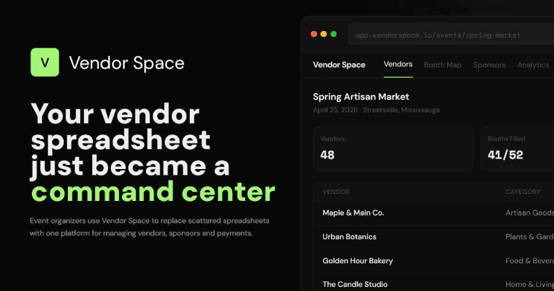 Vendor Space illustration 1 of 2