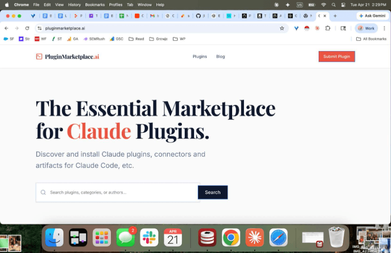 Claude Plugin Markeplace illustration 1 of 2