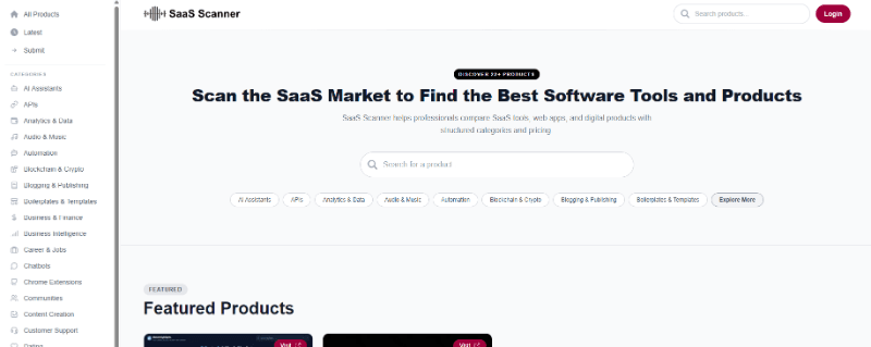 SaaS Scanner illustration 1 of 2
