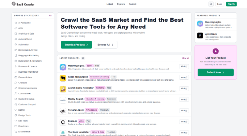 SaaS Crawler illustration 1 of 2